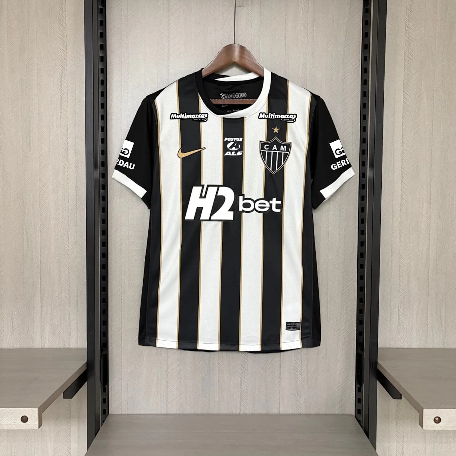 Camiseta Atletico Mineiro – Titular con patrocinadores – 2026-27