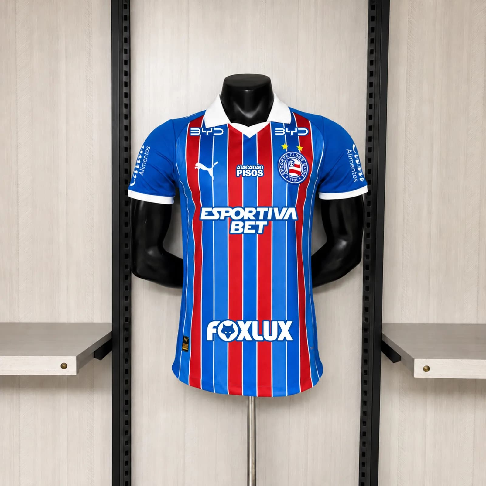 Camiseta Bahia – Visitante versión jugador con patrocinadores – 2026-27