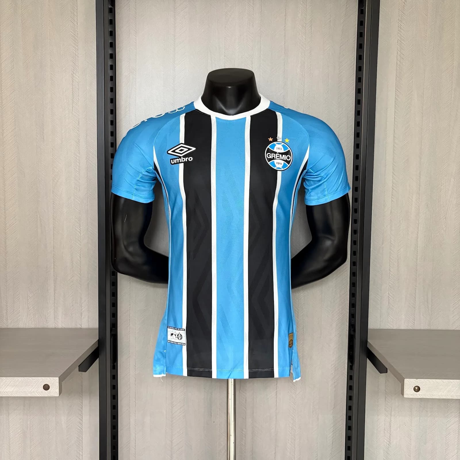 Camiseta Gremio – Titular versión jugador – 2025-26