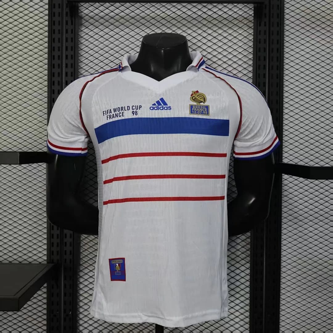 Camiseta Francia Visitante Retro 1998