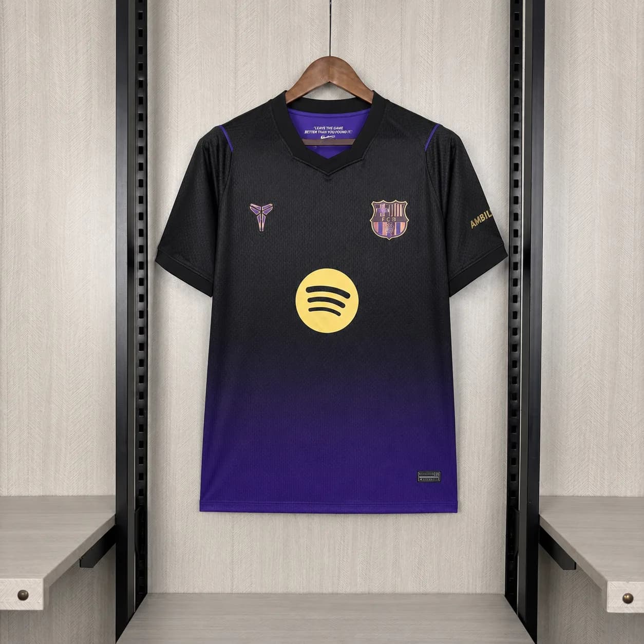 Camiseta Barcelona – Edición especial negro y morado – 2026-27
