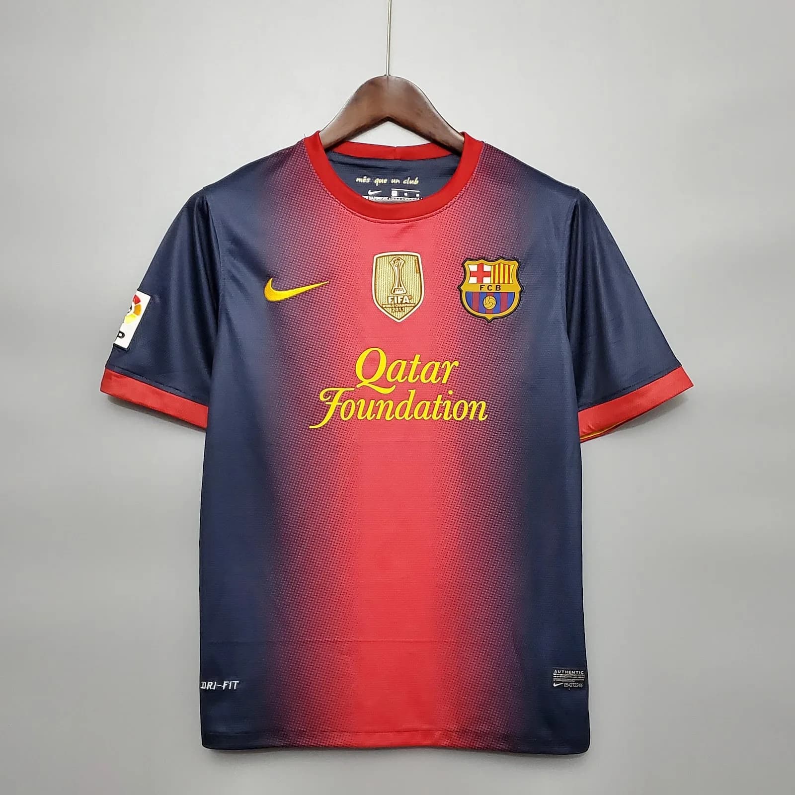 Camiseta Barcelona – Titular con patrocinadores – 2012-13