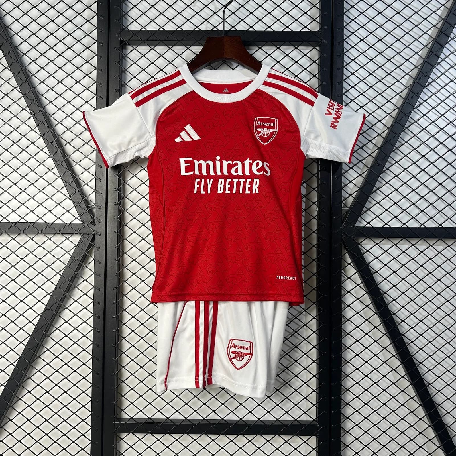 Camiseta Arsenal – Titular con patrocinadores – 2025-26 – Variante 2