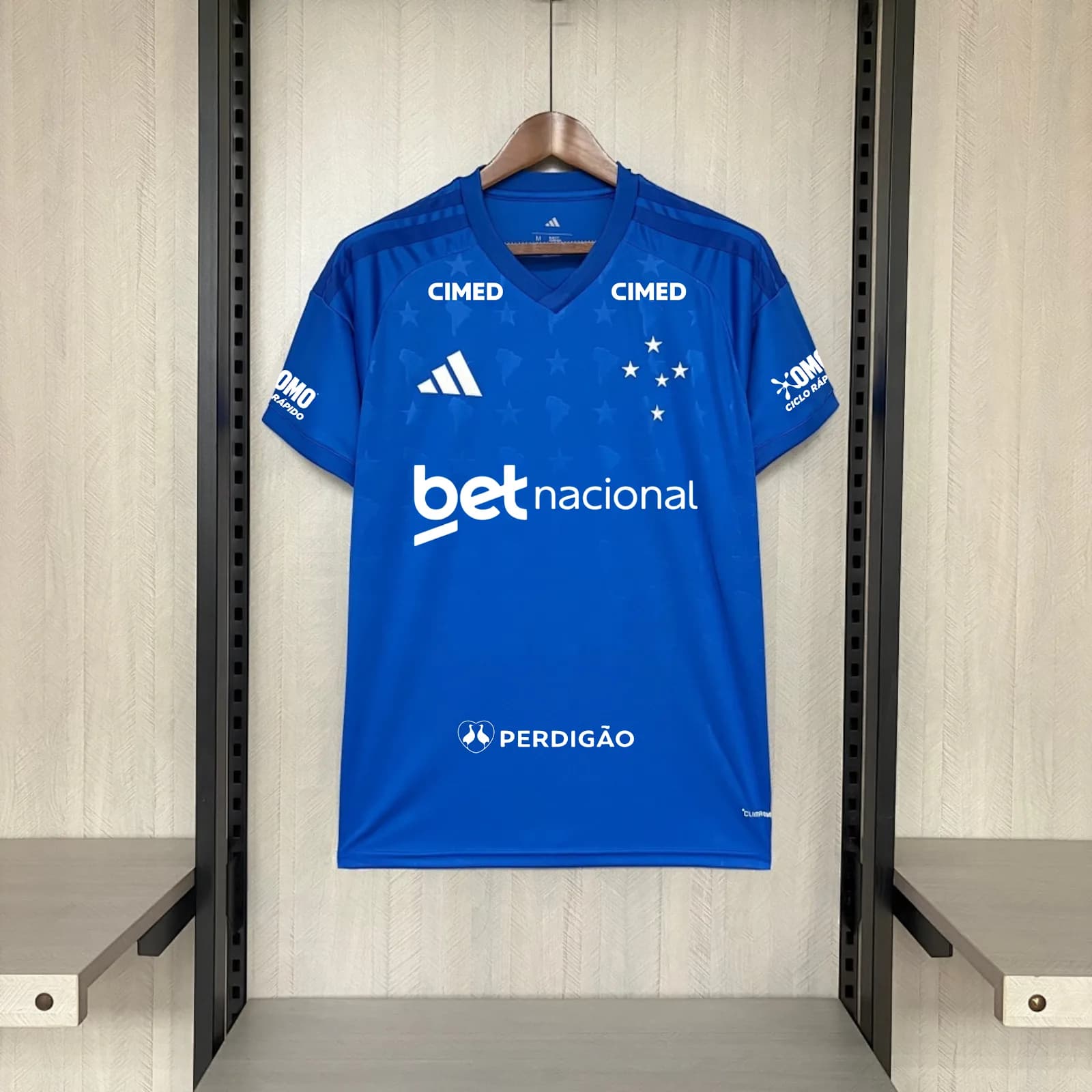 Camiseta Cruzeiro – Titular con patrocinadores – 2026-27