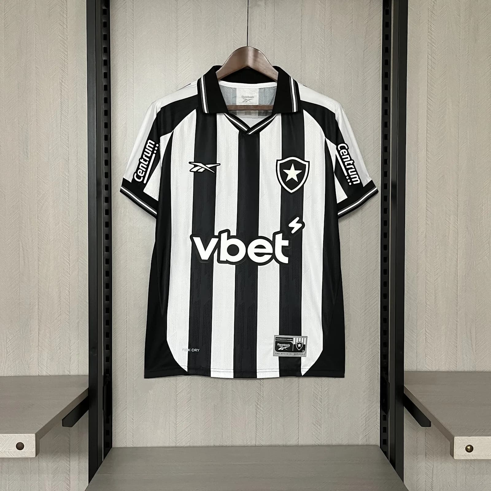 Camiseta Botafogo – Titular con patrocinadores – 2025-26