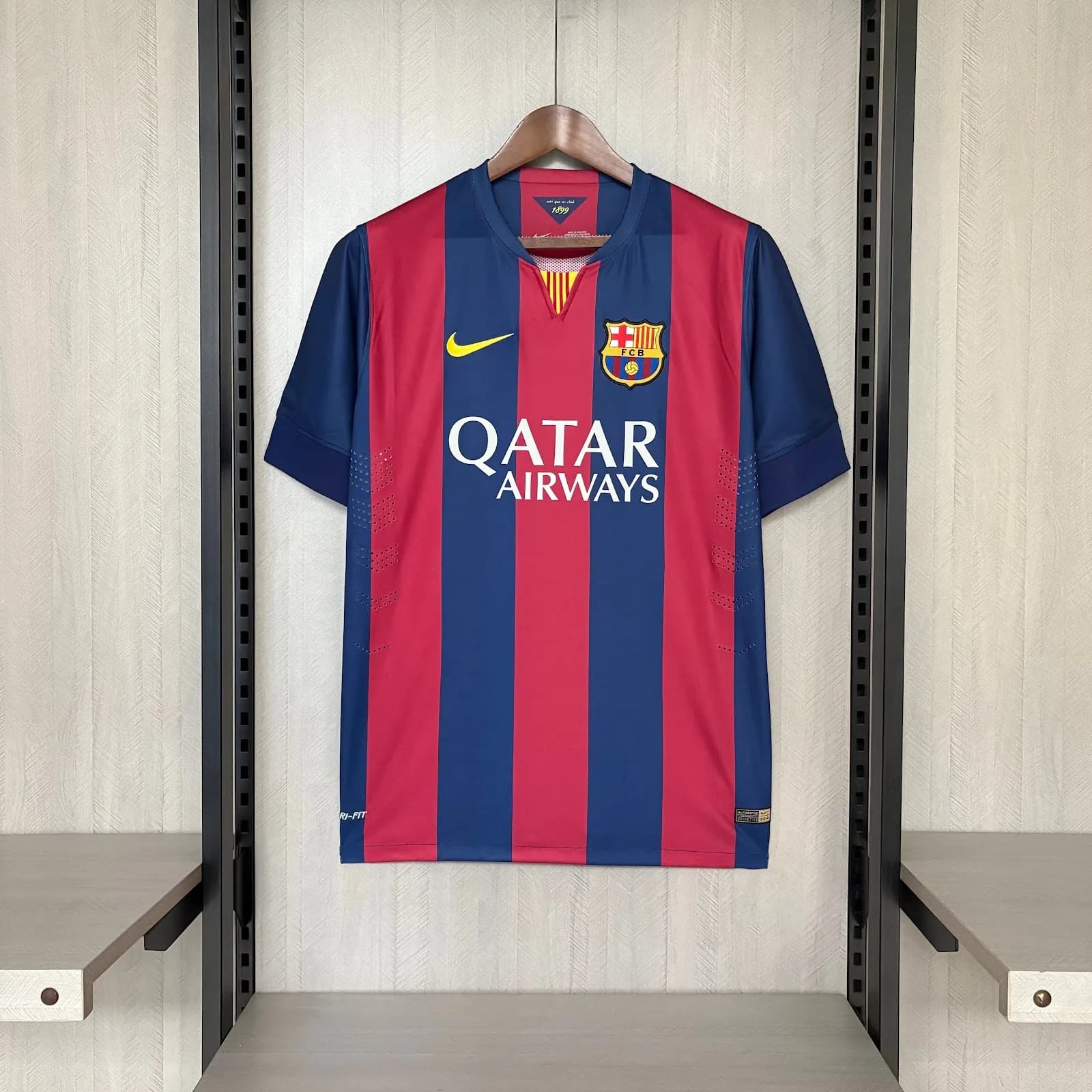 Camiseta Barcelona – Titular con patrocinadores – 2014-15 – Variante 1