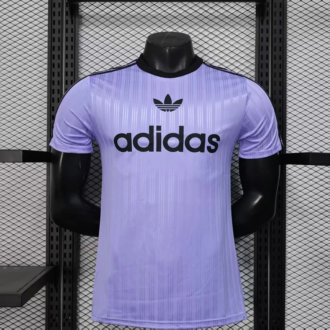 Camiseta Trifolio jacquard estilo casual violeta