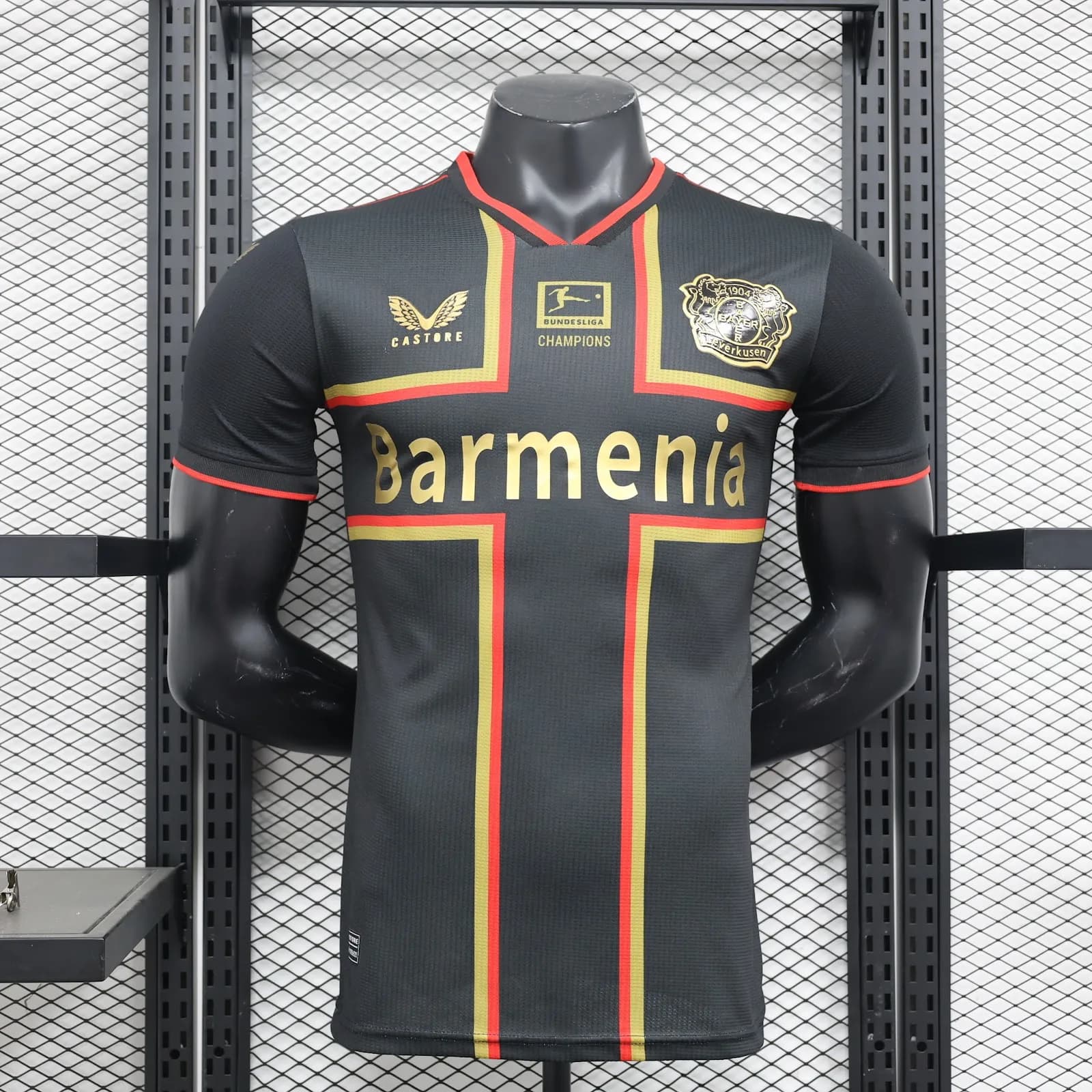 Camiseta Bayer Leverkusen – versión jugador – 2024-25