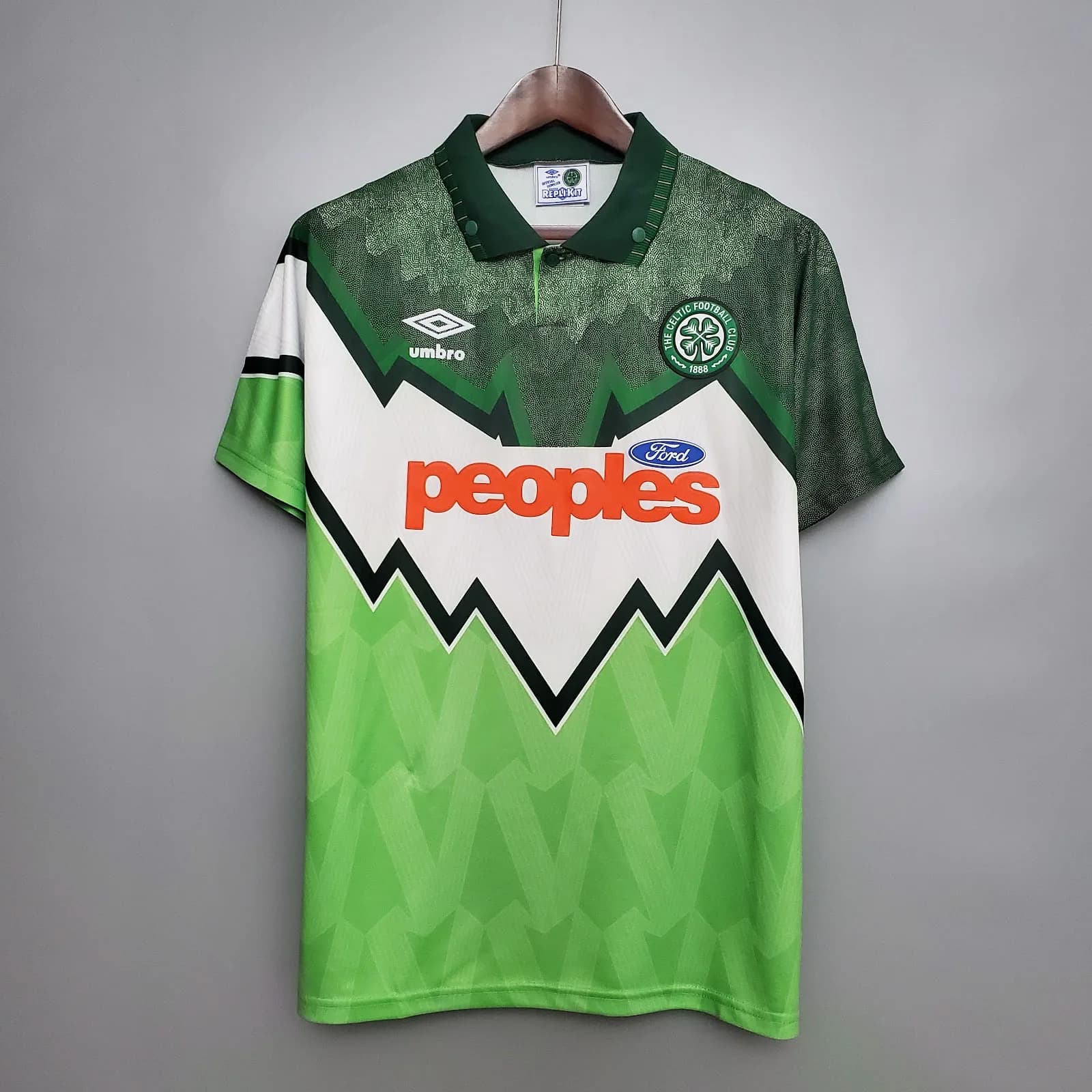 Camiseta Celtic – Titular Retro – 1991-92