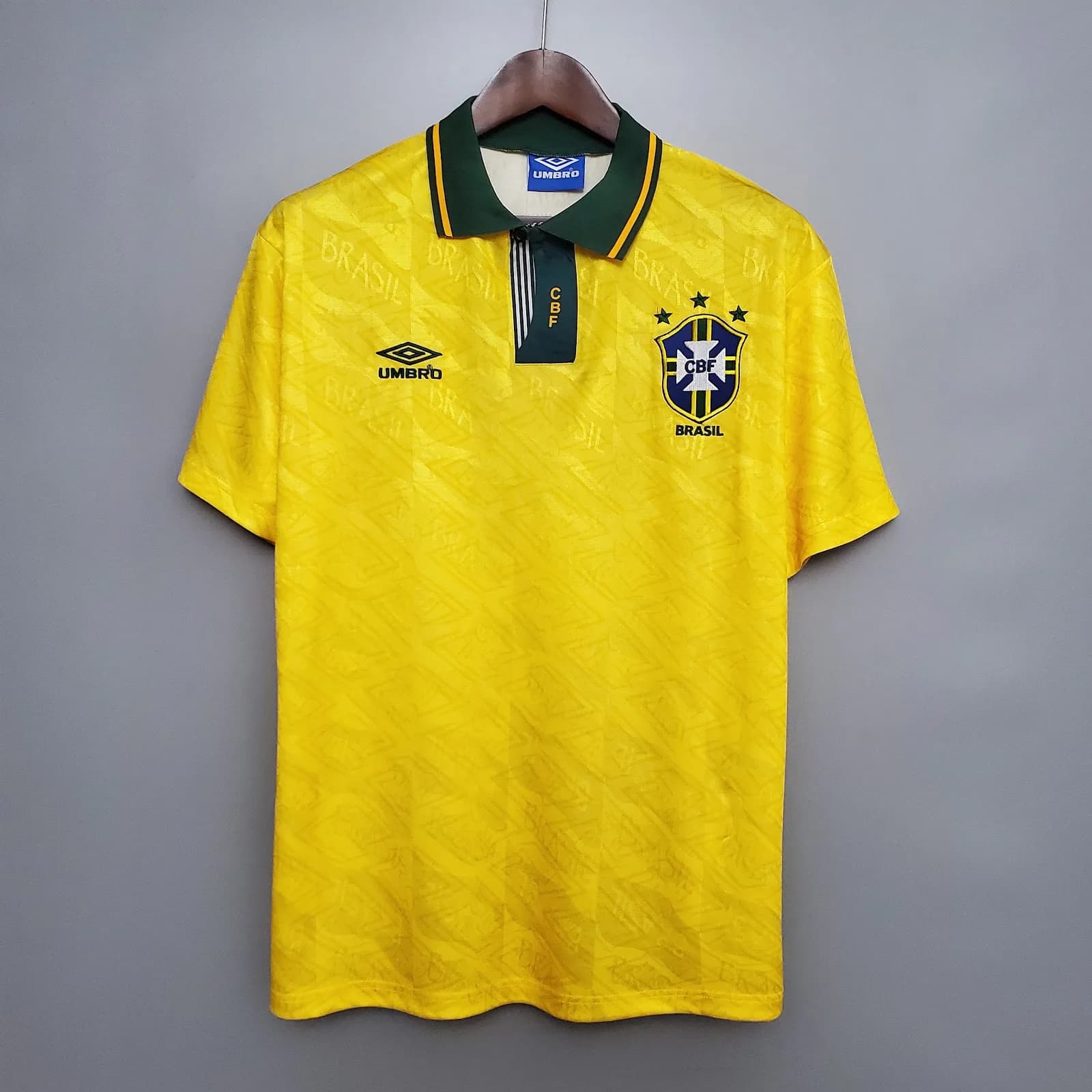 Camiseta Brasil – Titular Retro – 1991-93