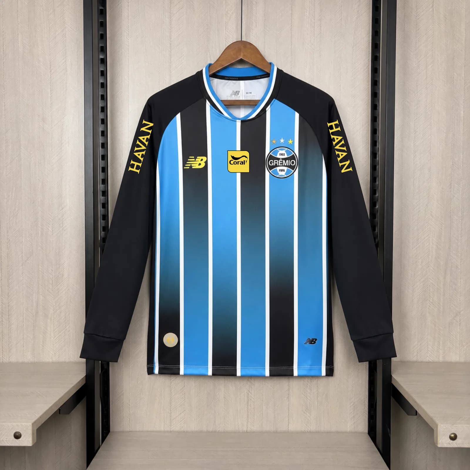 Camiseta Gremio – Titular manga larga con patrocinadores – 2026-27