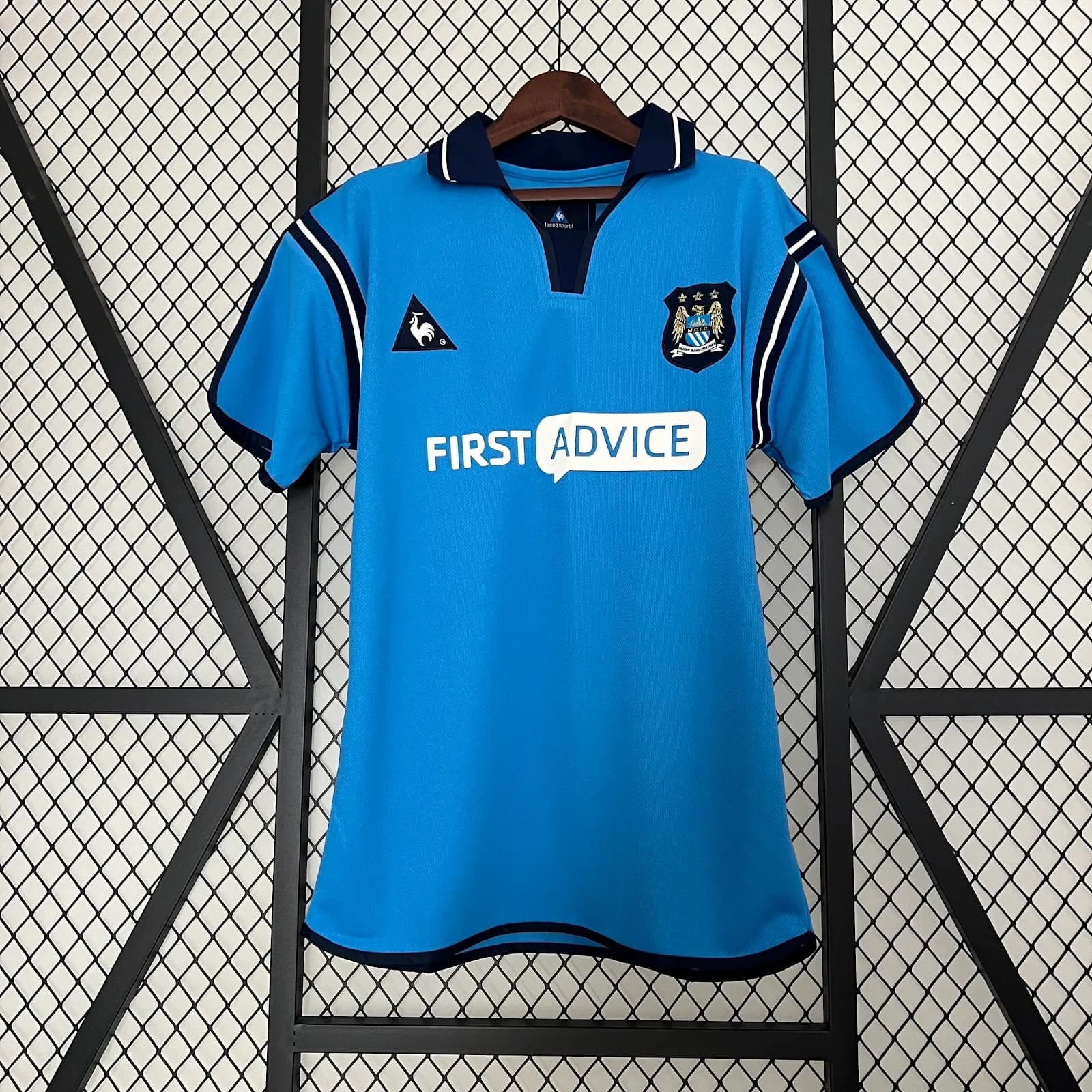 Camiseta Manchester City – Titular con patrocinadores – 2002-03