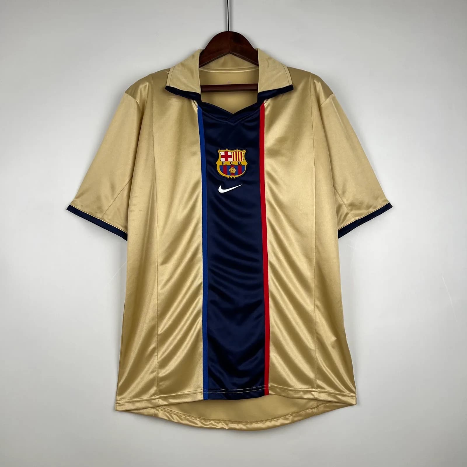 Camiseta Barcelona – Visitante Retro – 2002-03