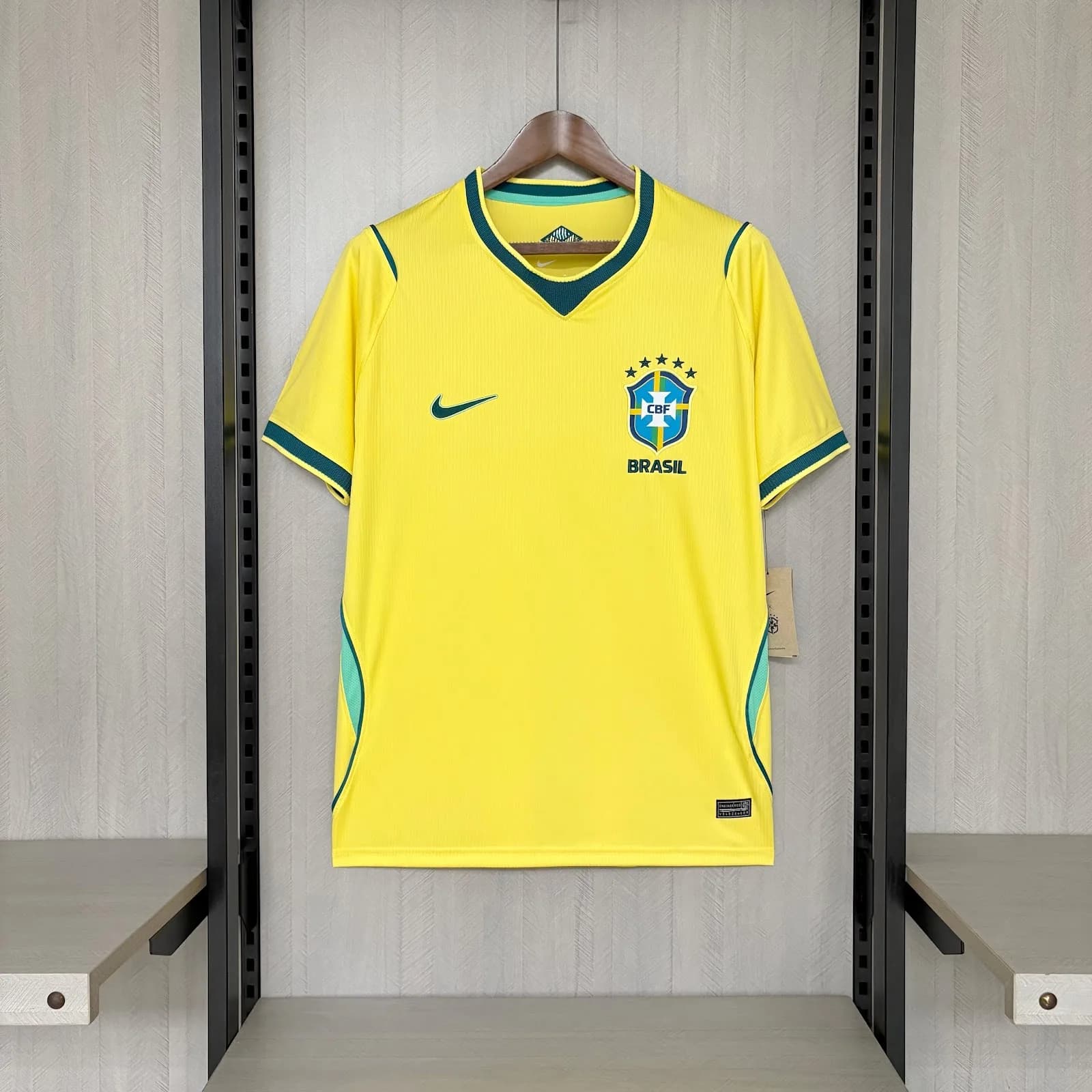 Camiseta Brasil – Titular – 2026 – Variante 2