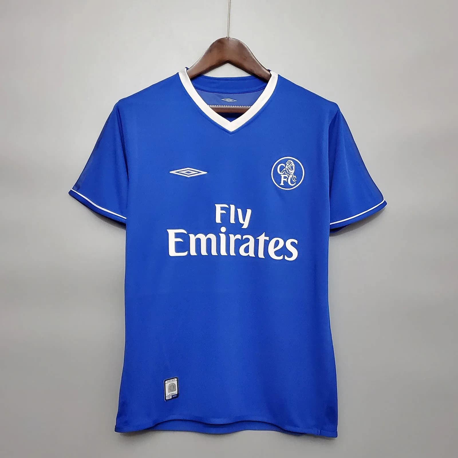 Camiseta Chelsea – Titular con patrocinadores – 2003-04