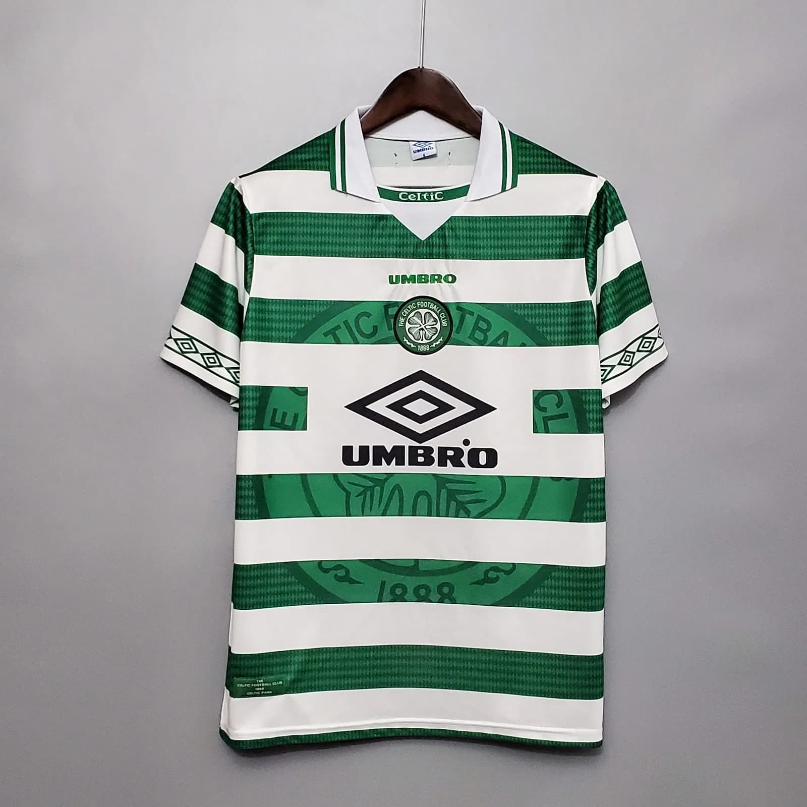 Camiseta Celtic – Titular Retro – 1998-99