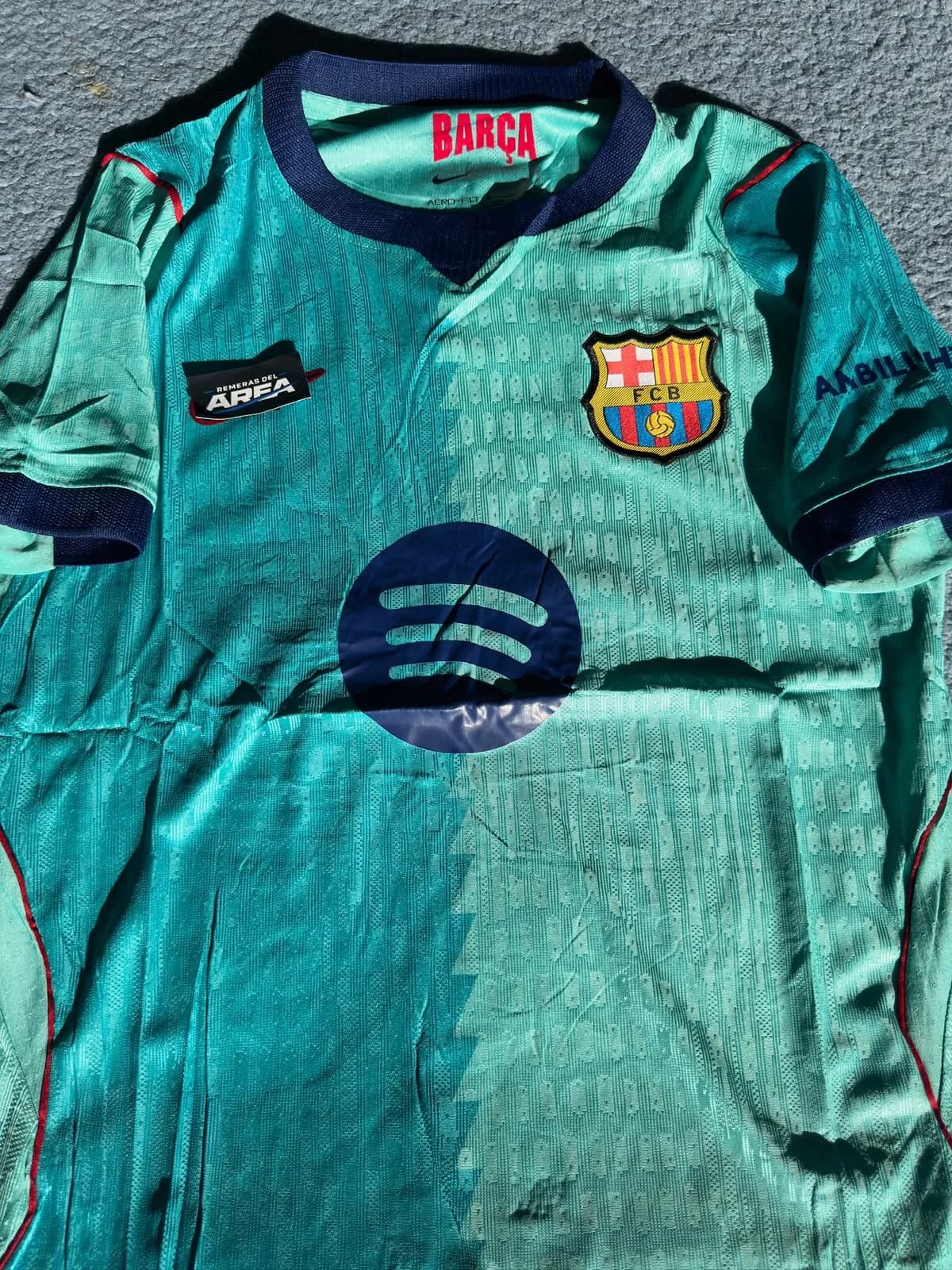 Camiseta Barcelona Verde 26/27