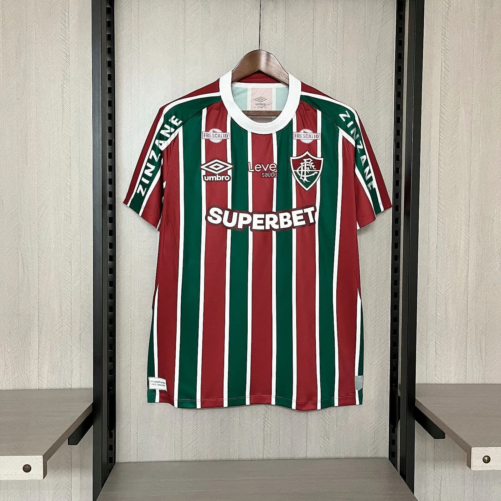 Camiseta Fluminense – Titular con patrocinadores – 2025-26