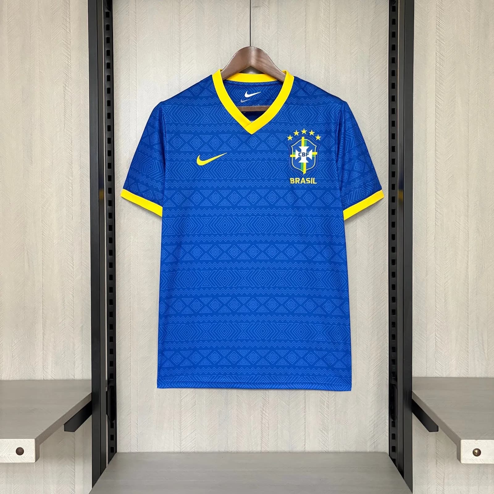 Camiseta Brasil – Visitante azul – 2026