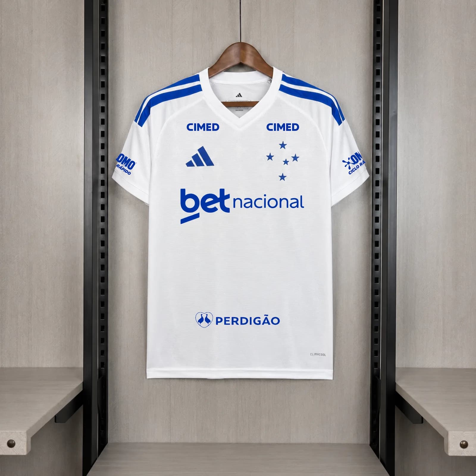 Camiseta Cruzeiro – Visitante con patrocinadores – 2026-27