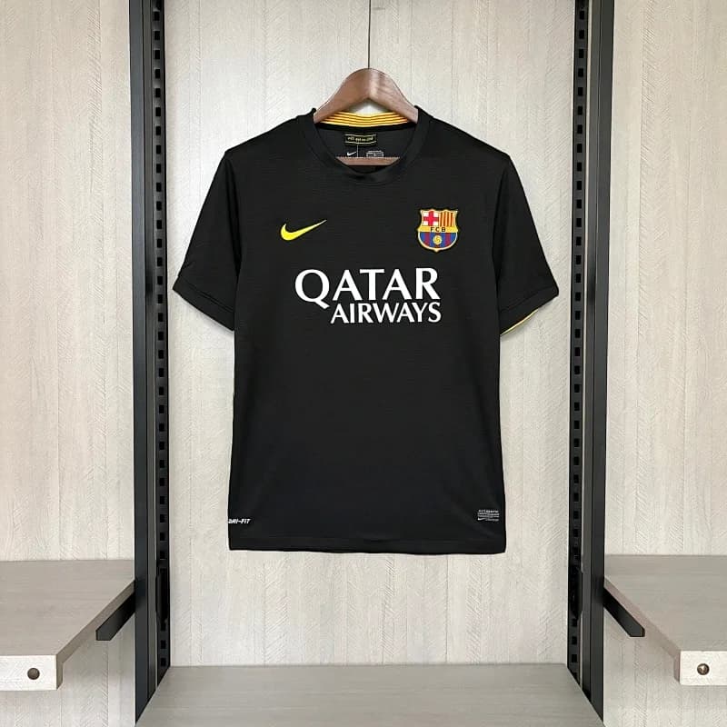 Camiseta Barcelona – Tercera equipación Retro con patrocinadores – 2013-14