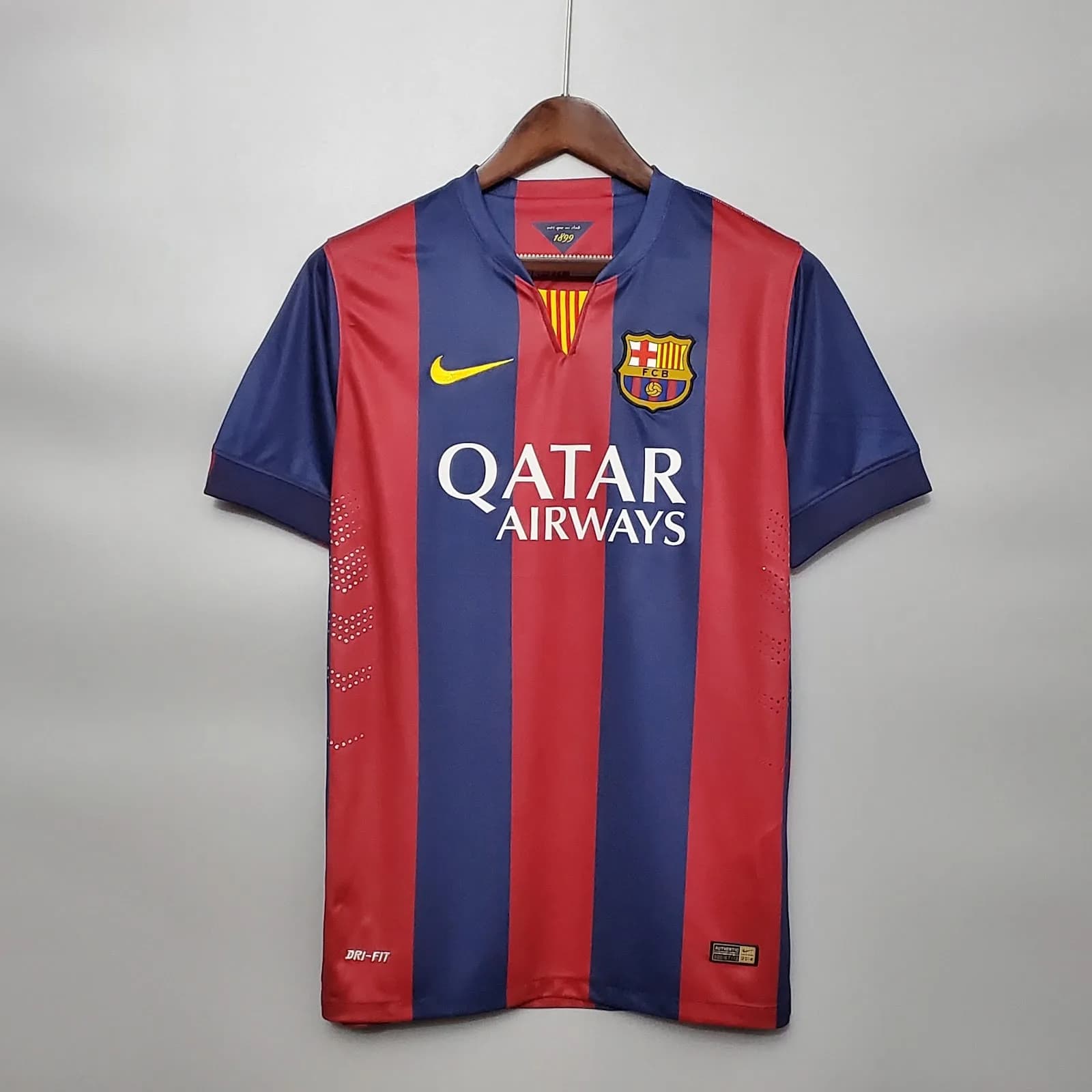 Camiseta Barcelona – Titular con patrocinadores – 2014-15 – Variante 2