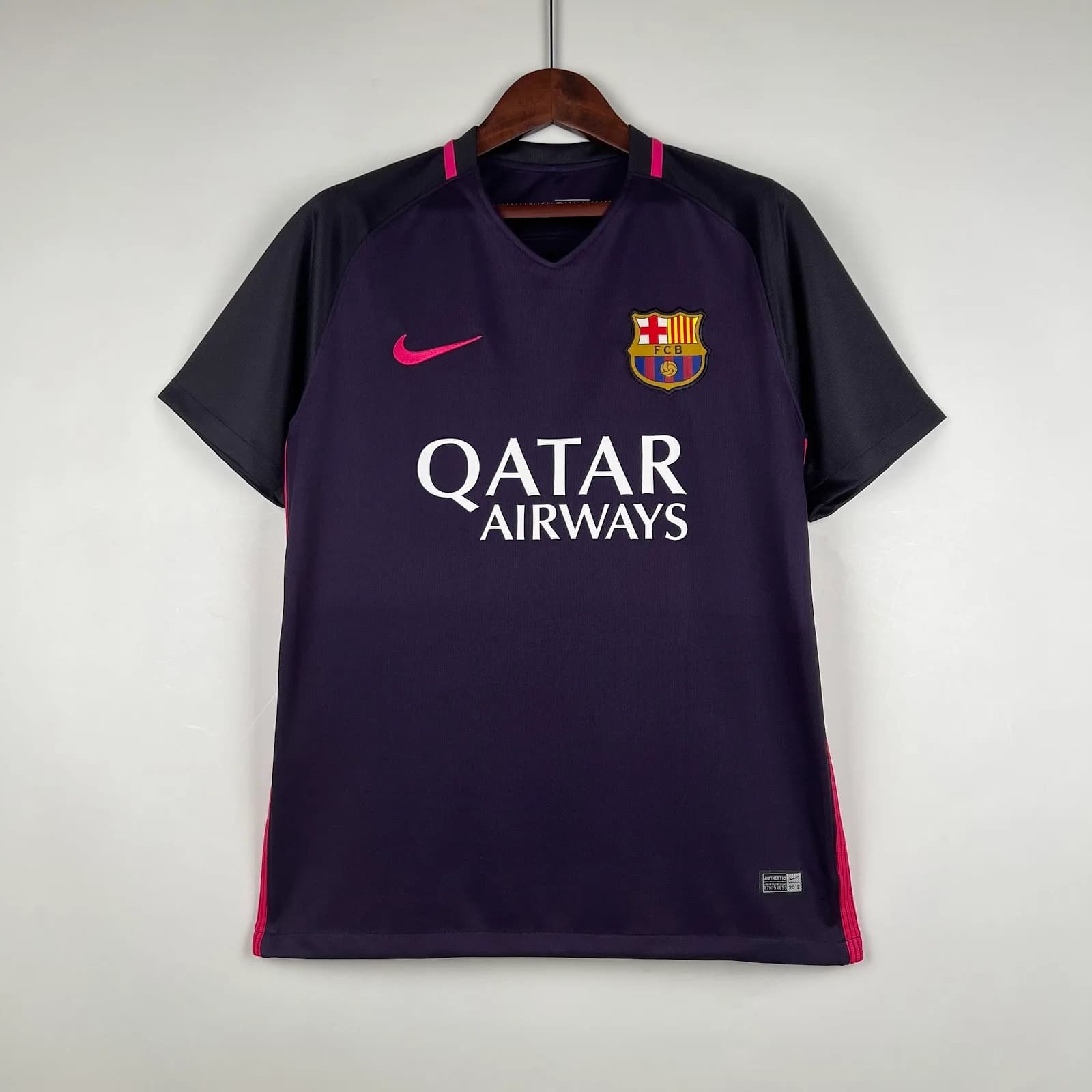 Camiseta Barcelona – Visitante con patrocinadores – 2016-17 – Variante 1
