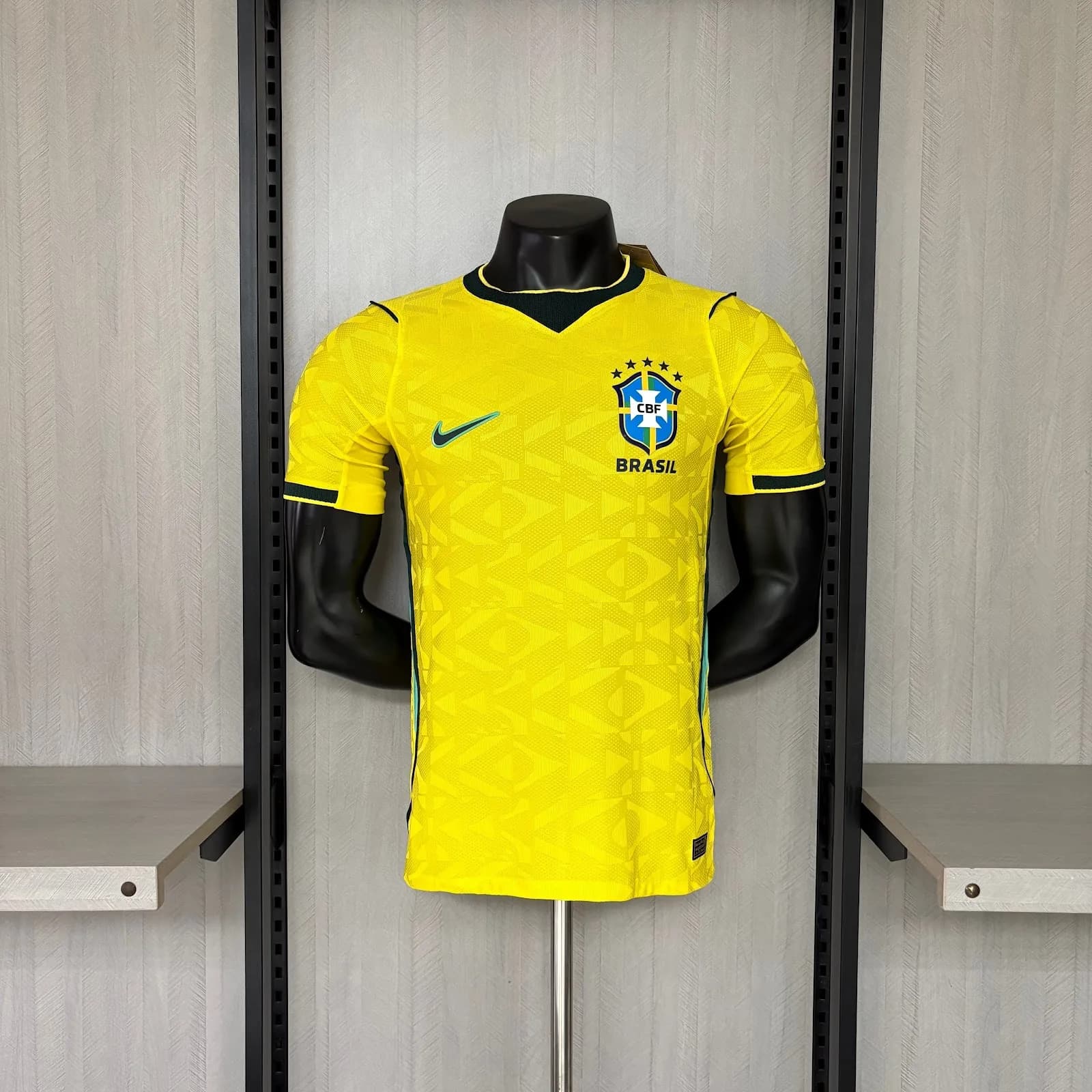 Camiseta Brasil – Titular versión jugador – 2026 – Variante 1