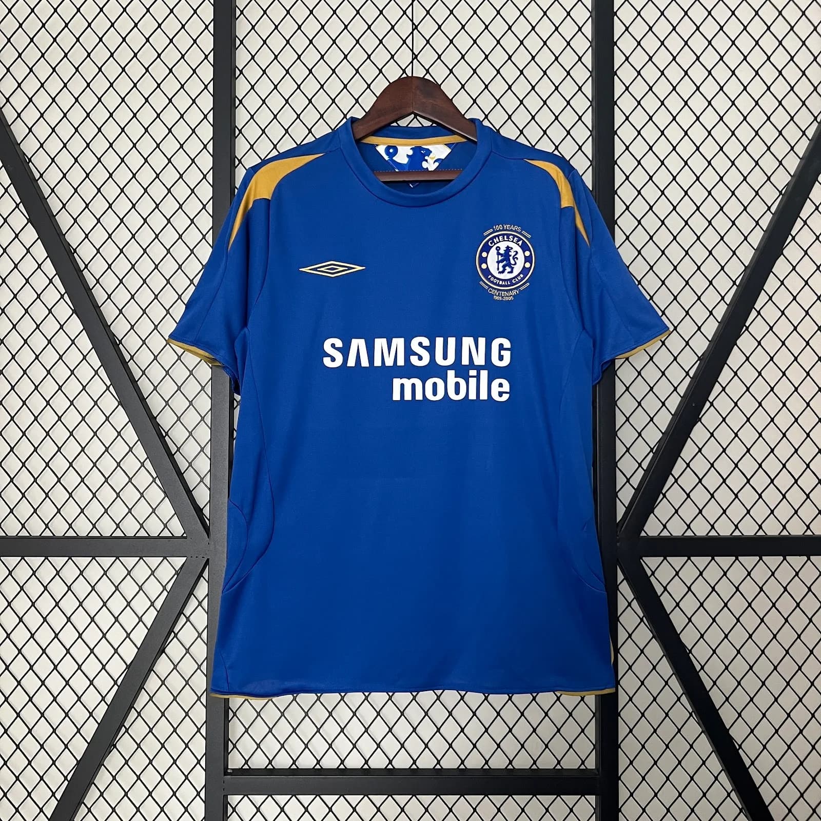 Camiseta Chelsea – Titular con patrocinadores – 2005-06