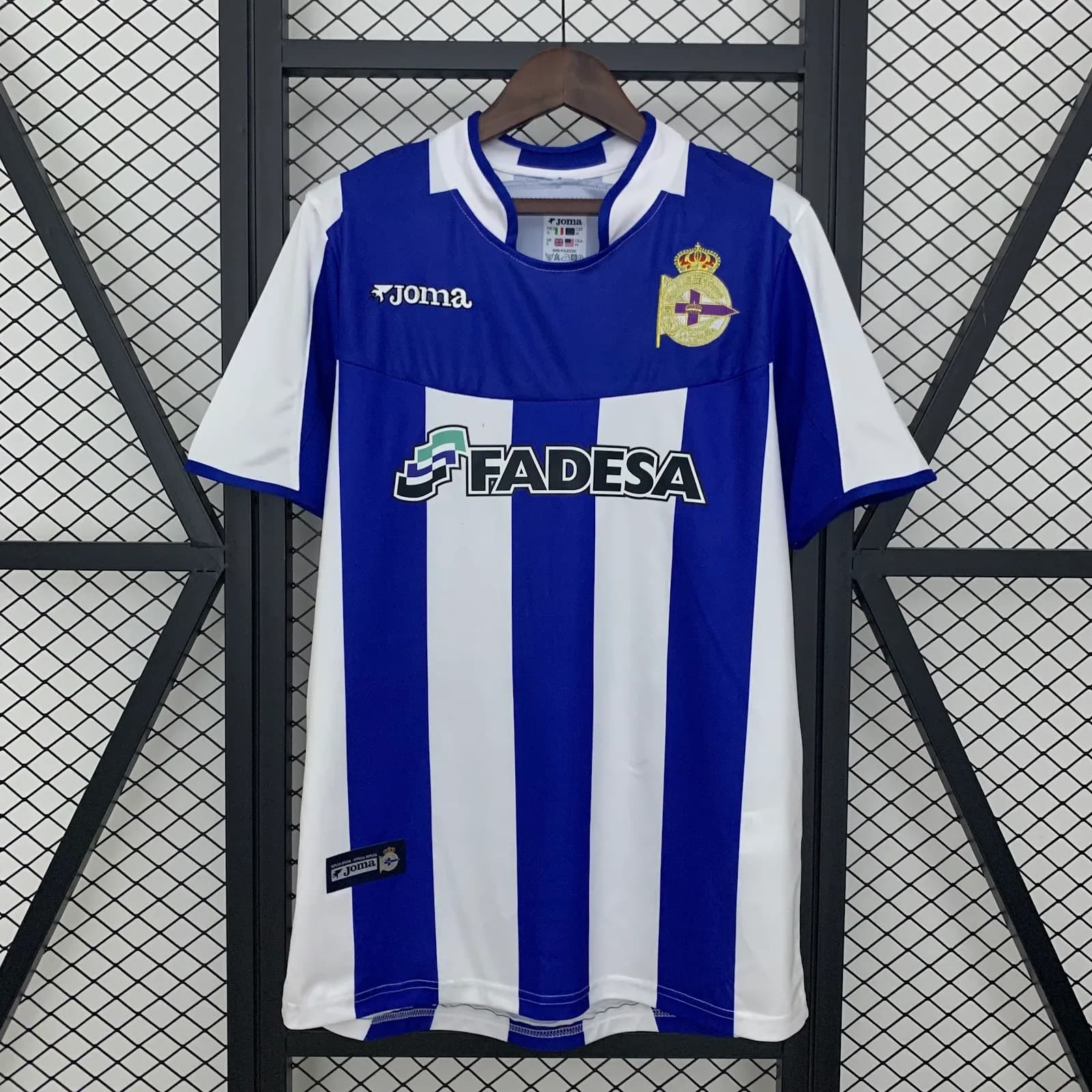 Camiseta Deportivo La Coruña – Titular Retro – 2003-04 – Variante 1