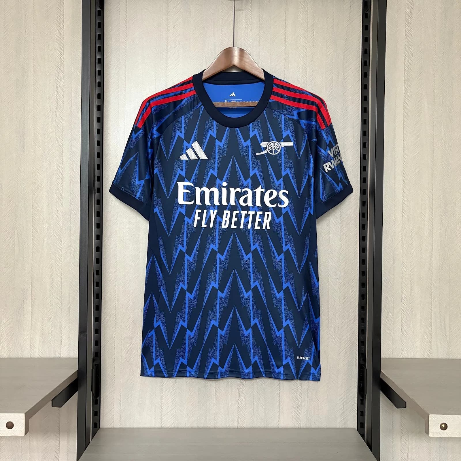 Camiseta Arsenal – Visitante con patrocinadores – 2025-26 – Variante 2