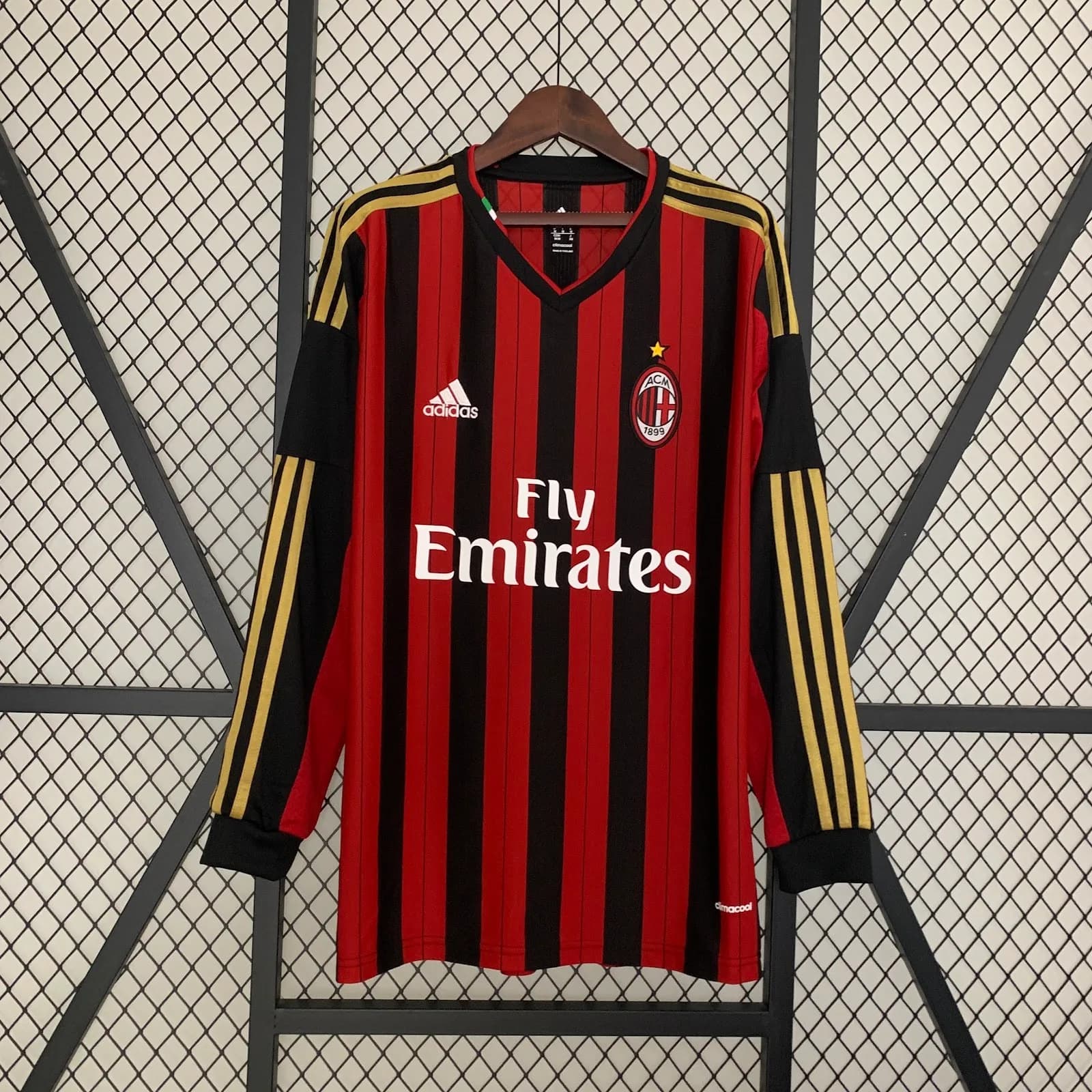 Camiseta AC Milan – Titular manga larga Retro – 2013-14