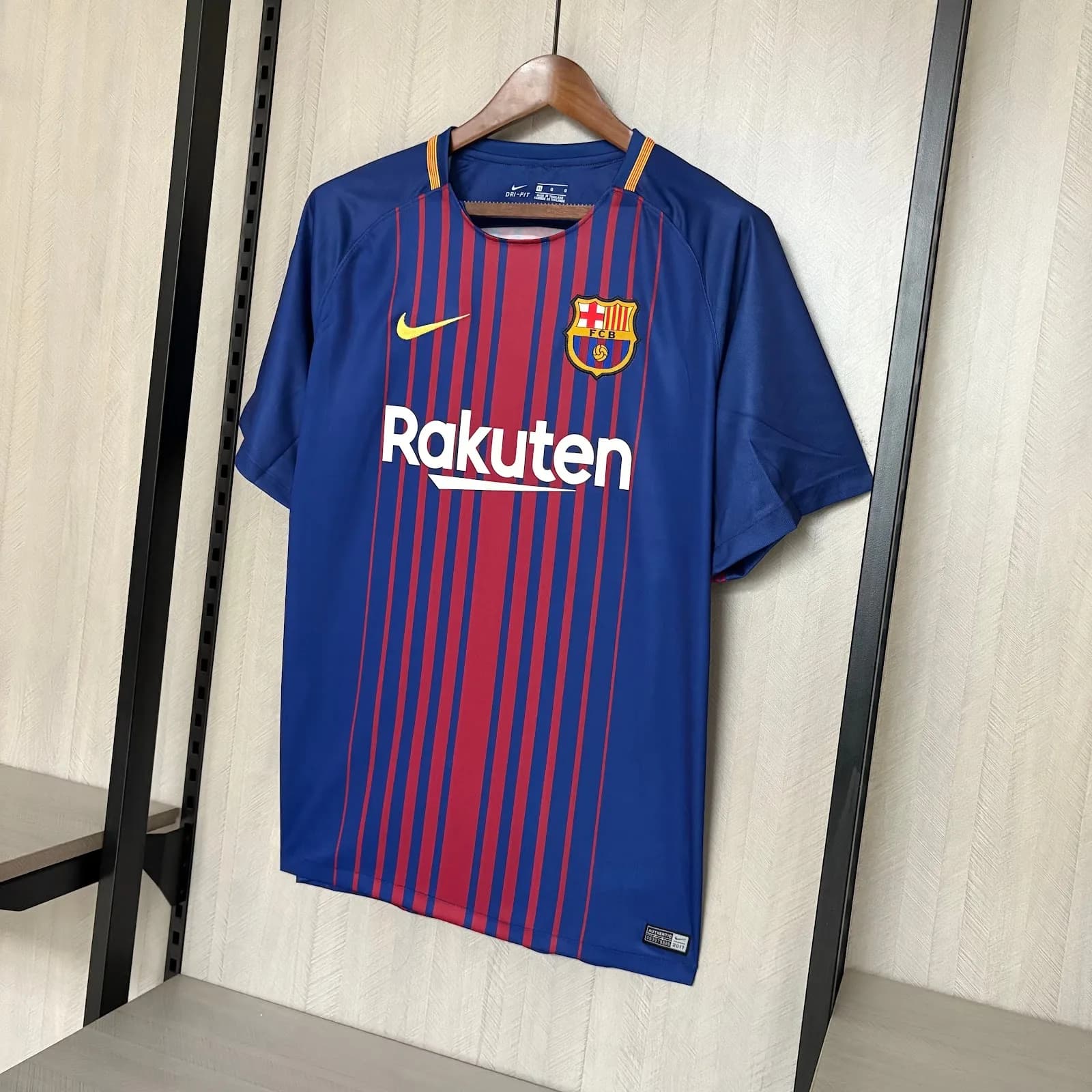 Camiseta Barcelona – Titular con patrocinadores – 2017-18