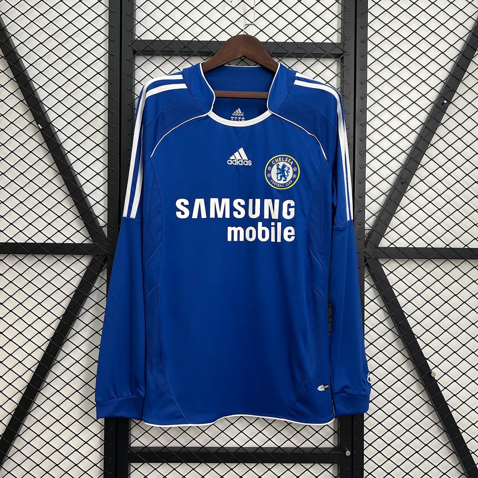 Camiseta Chelsea – Titular manga larga Retro – 2006-07