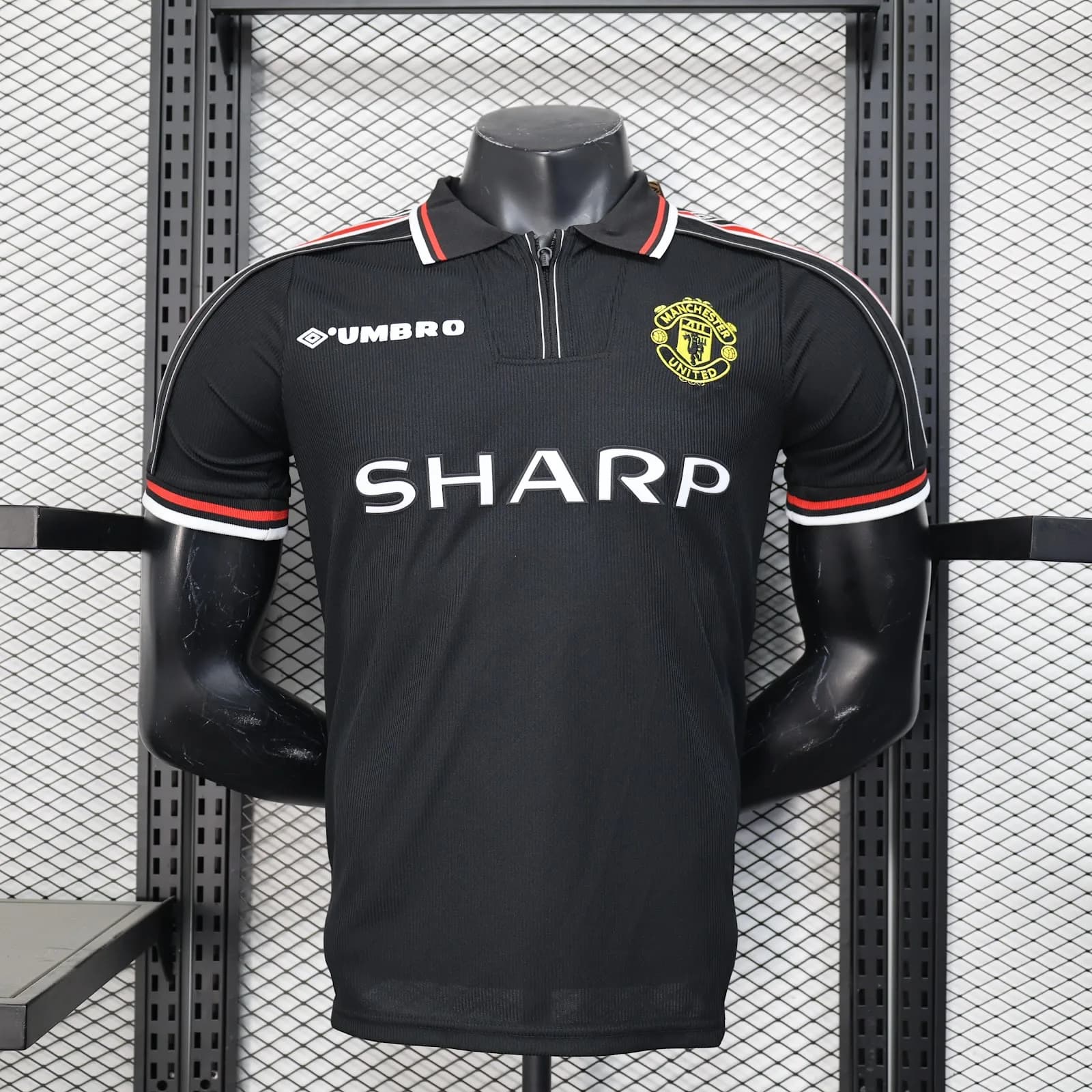 Camiseta Manchester United – Tercera equipación Retro versión jugador – 1998-99