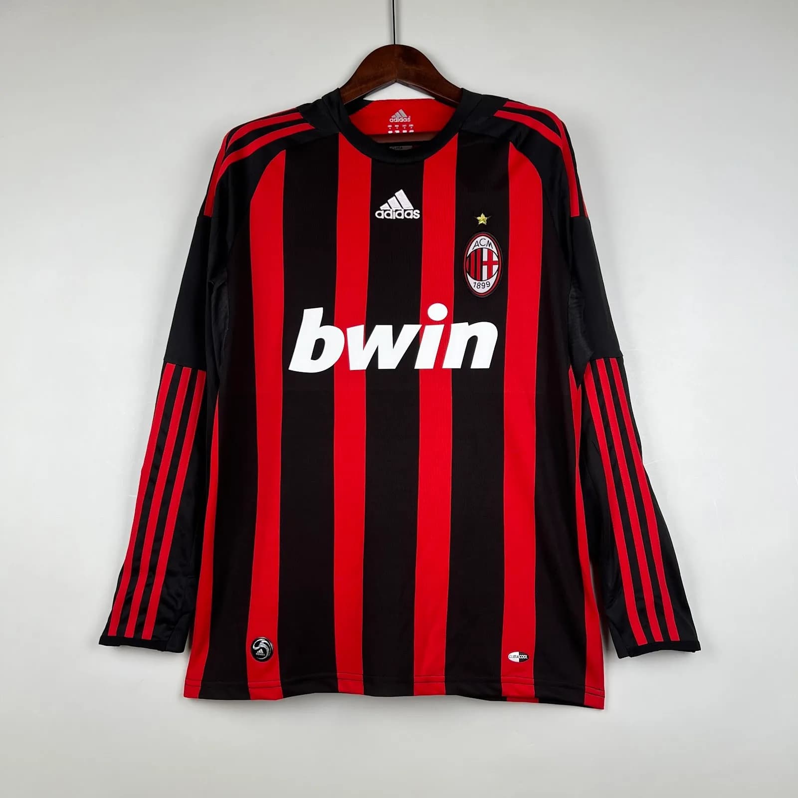 Camiseta AC Milan – Titular manga larga – 2008-09