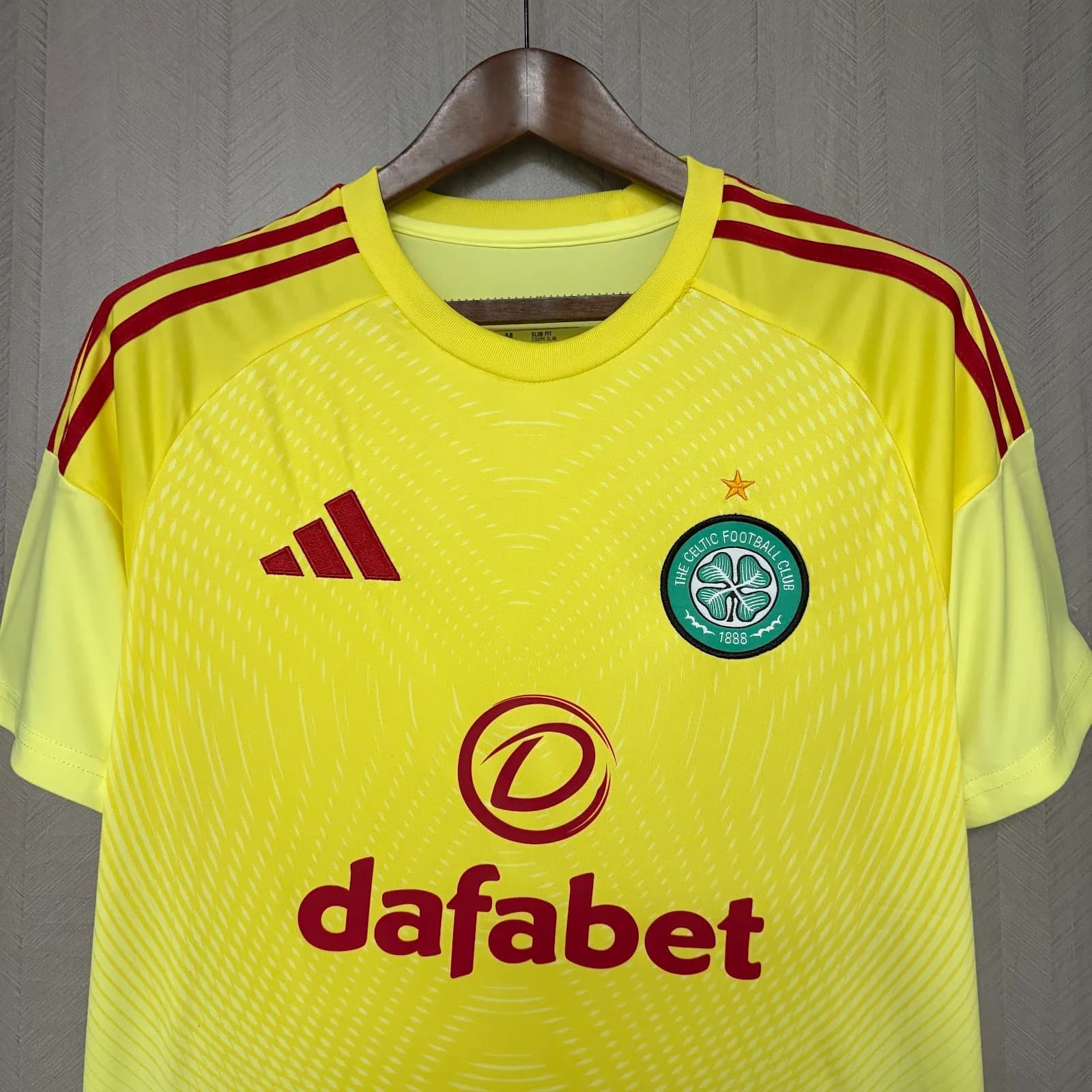 Camiseta Celtic – Tercera equipación amarilla – 2025-26