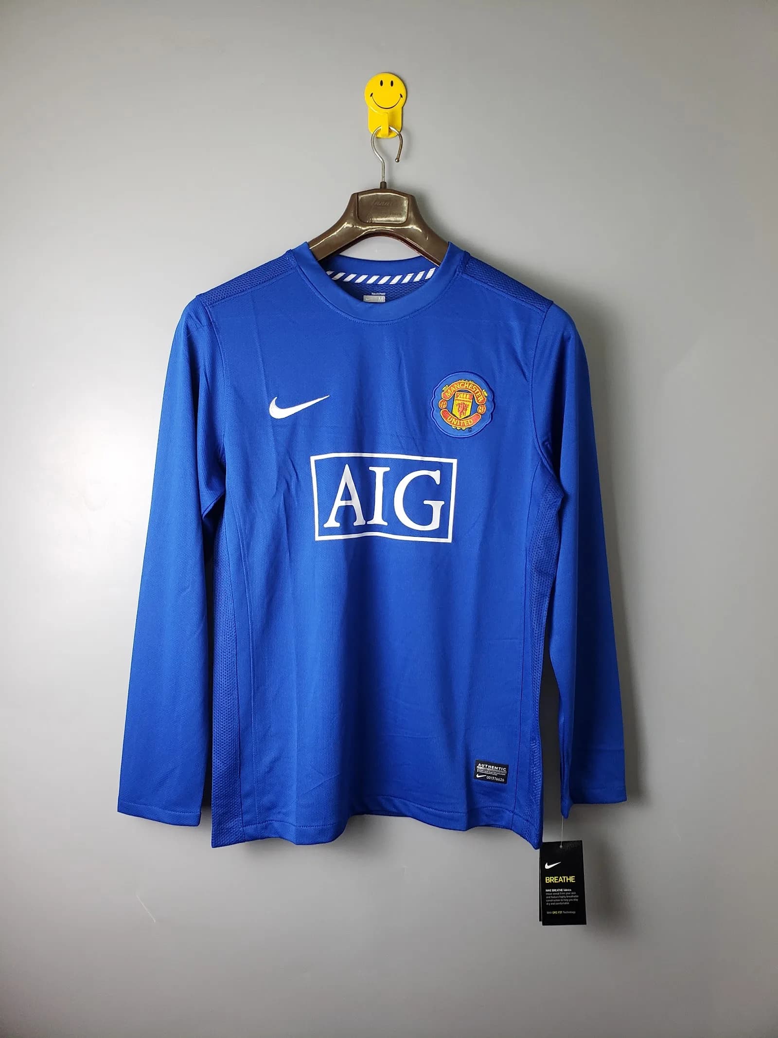 Camiseta Manchester United – Visitante manga larga – 2008-09