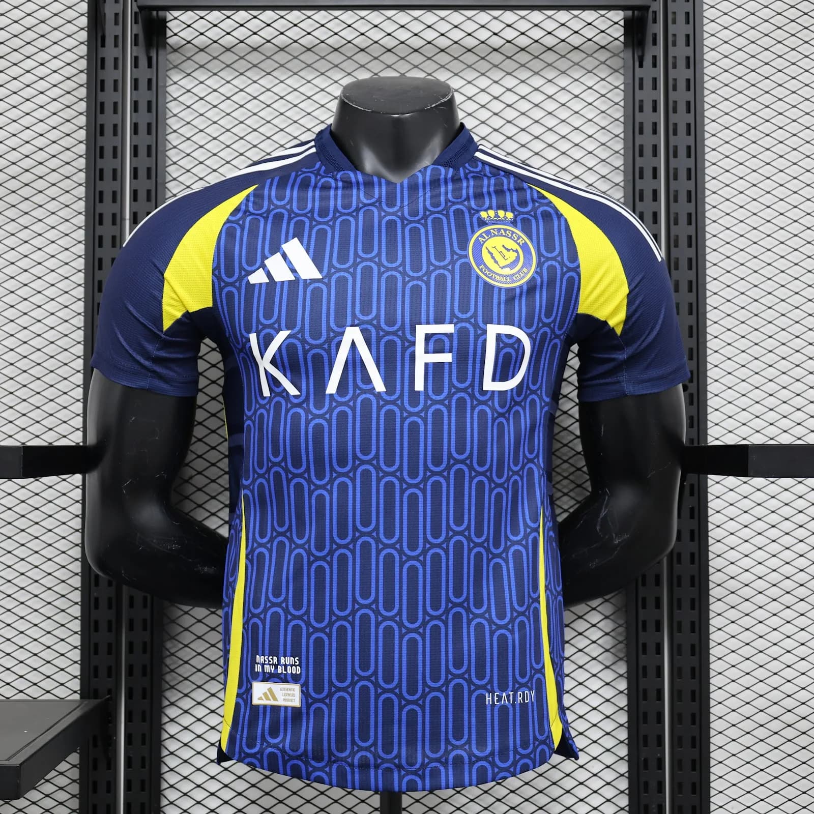 Camiseta Al-Nassr – Visitante versión jugador – 2024-25