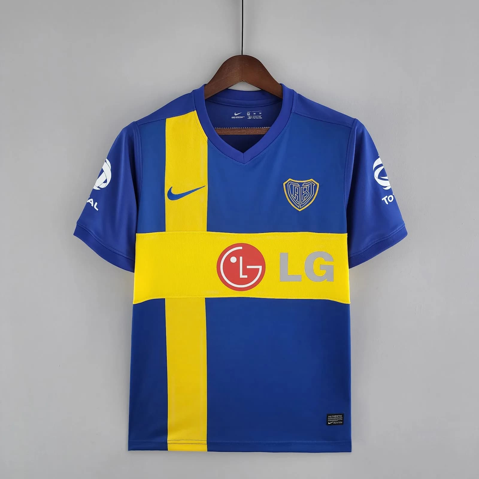 Camiseta Boca Juniors – Titular Retro con patrocinadores – 2009-10