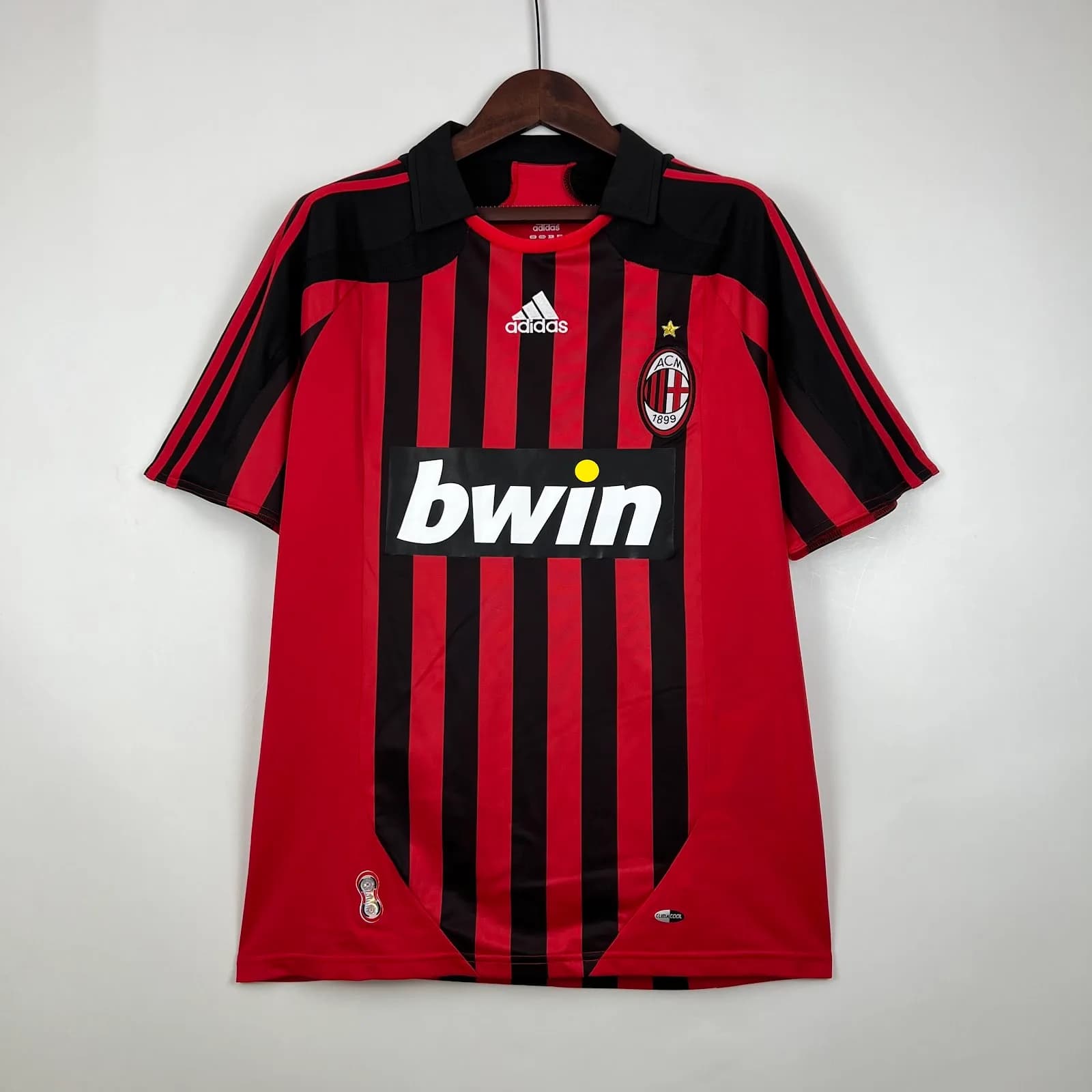 Camiseta AC Milan – Titular con patrocinadores – 2007-08