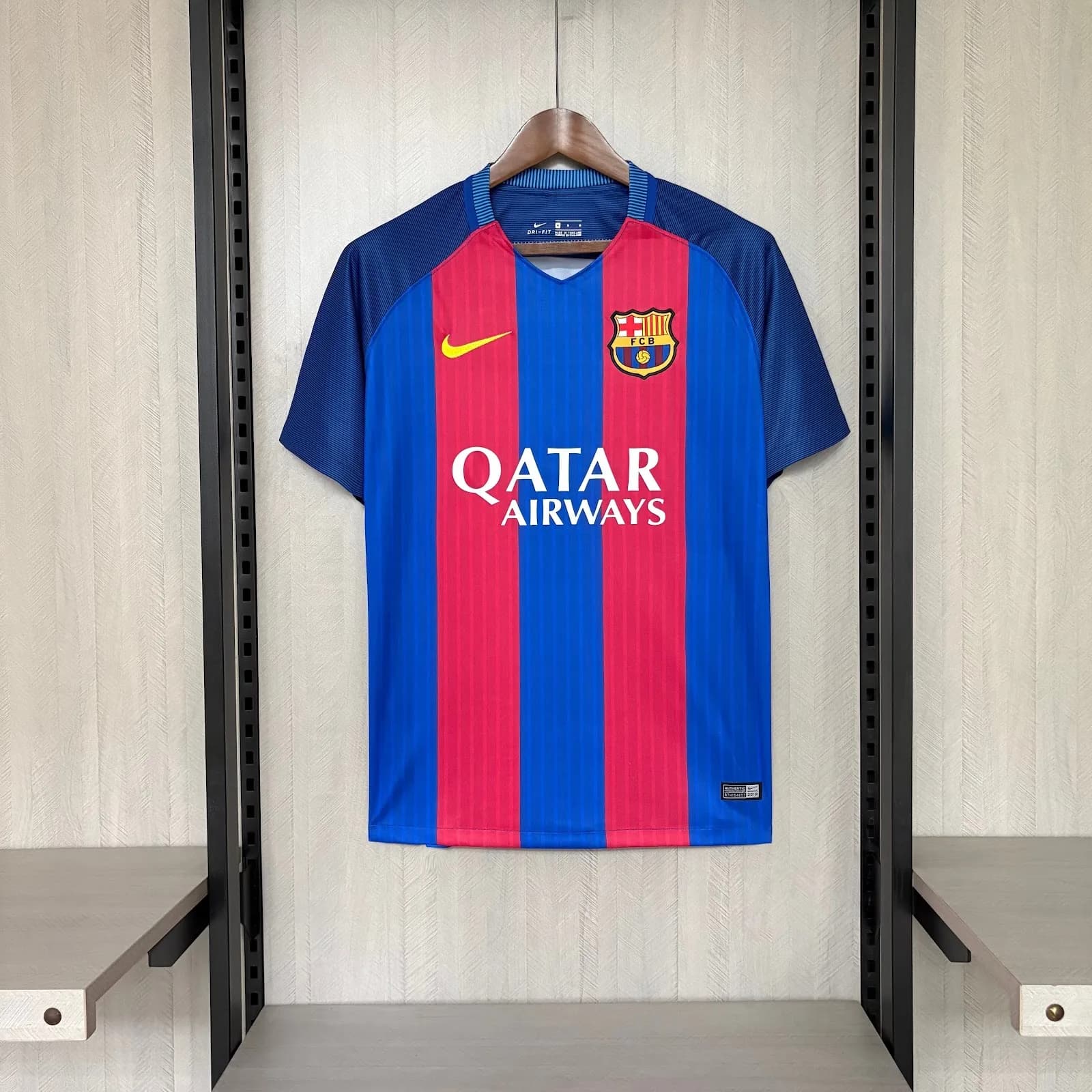 Camiseta Barcelona – Titular con patrocinadores – 2016-17