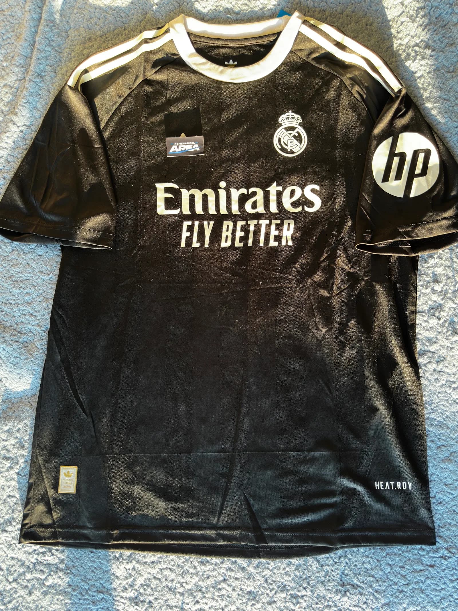 Camiseta Real Madrid Visitante negra 2026-27