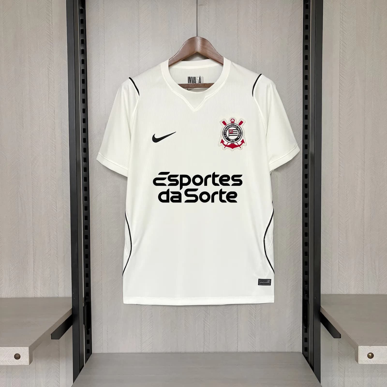 Camiseta Corinthians – Titular con patrocinadores – 2026-27