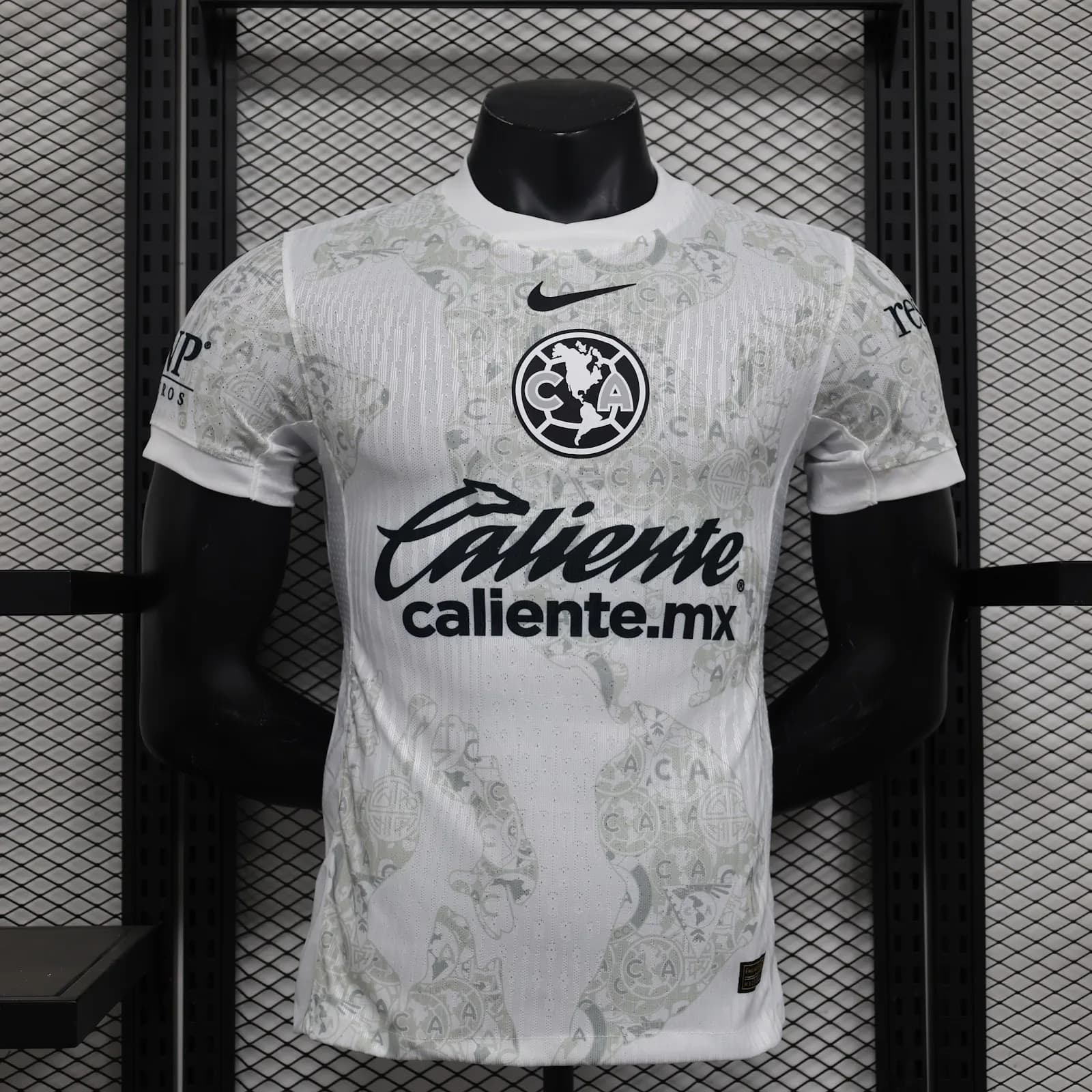Camiseta Club América – versión jugador blanca – 2024-25