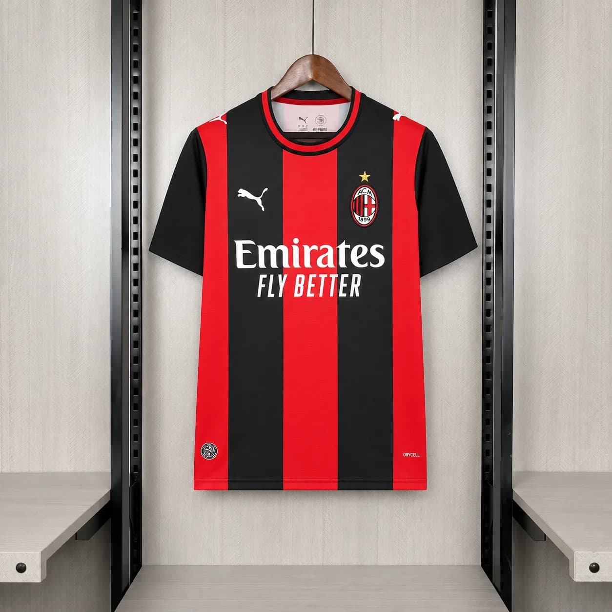 Camiseta AC Milan – Titular con patrocinadores – 2026-27