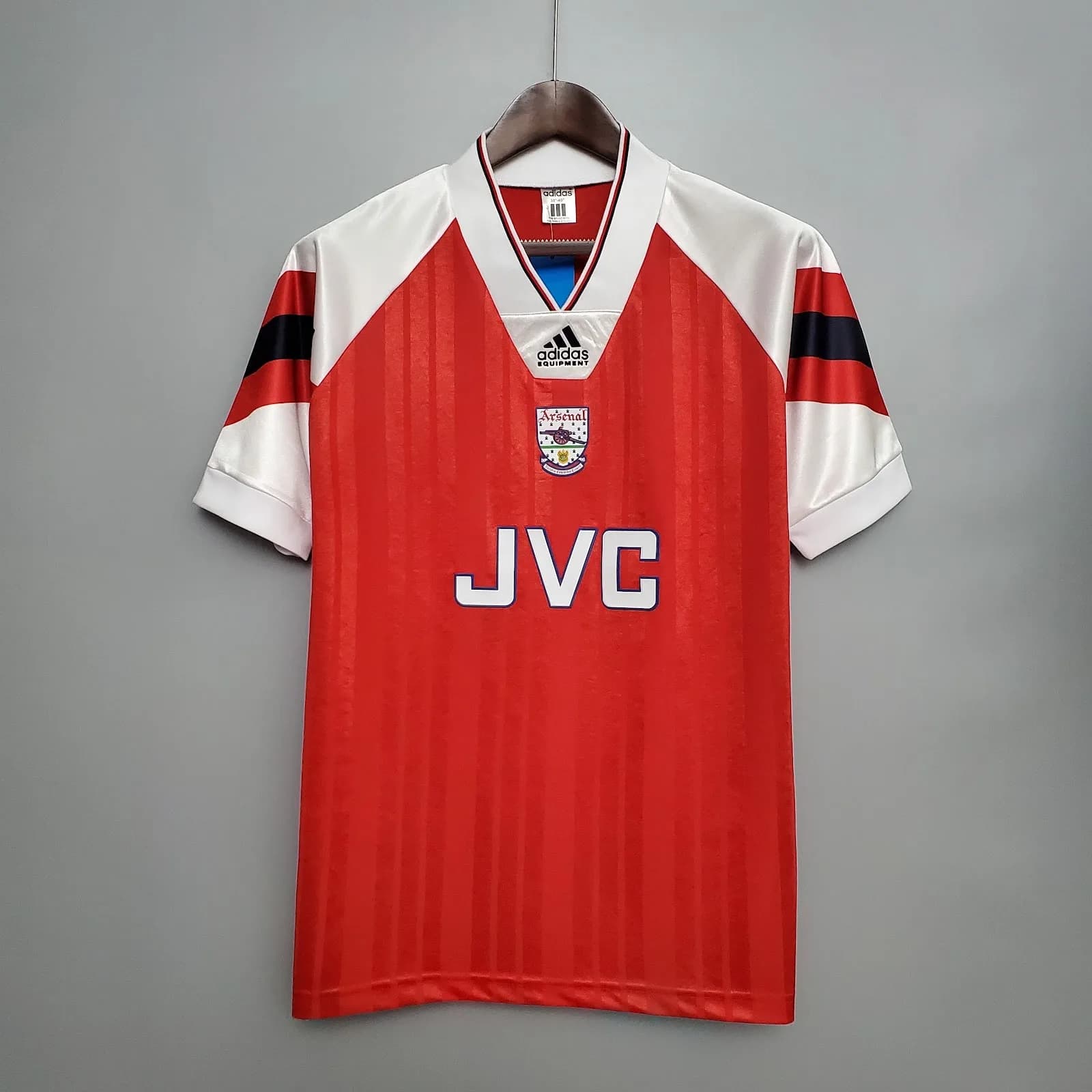 Camiseta Arsenal – Titular Retro con patrocinadores – 1992-93