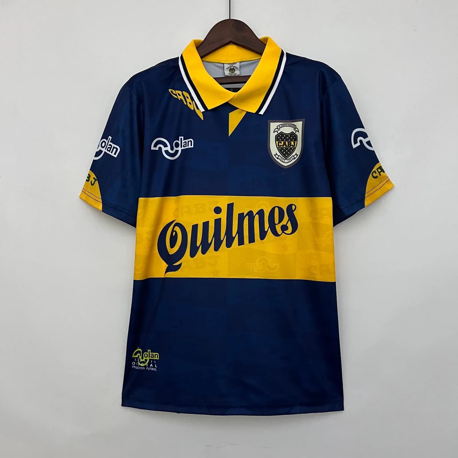 Camiseta Boca Juniors – Titular Retro con patrocinadores – 1996-97 – Variante 2