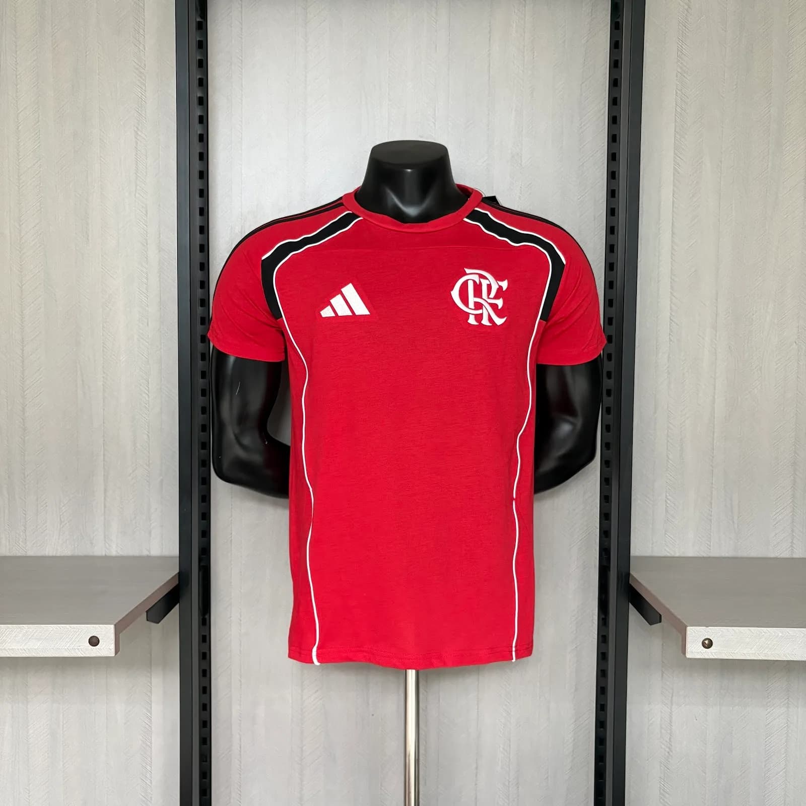 Camiseta Flamengo – Edición especial roja – 2025-26 – Variante 2