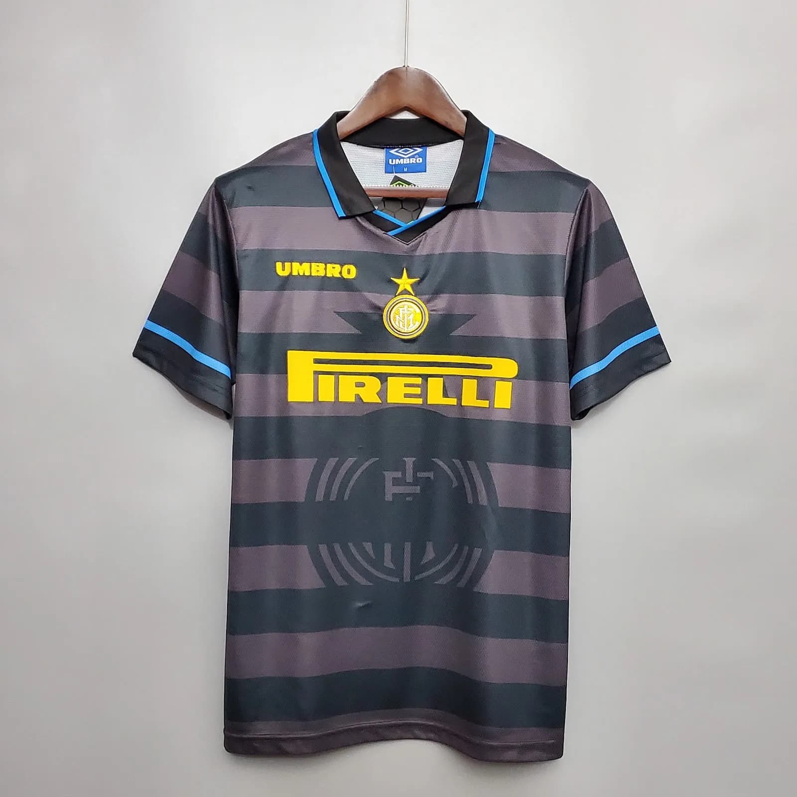 Camiseta Inter de Milán – Visitante Retro con patrocinadores – 1997-98
